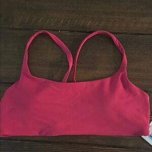 Lululemon wunder train straps racer bra